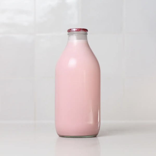 1 pint Strawberry Milkshake